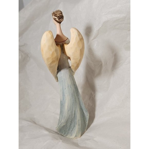 April Eden’s Angel Diamond Sweet Pean Figurine 2008 #301204 by Giftcraft - Picture 3 of 6